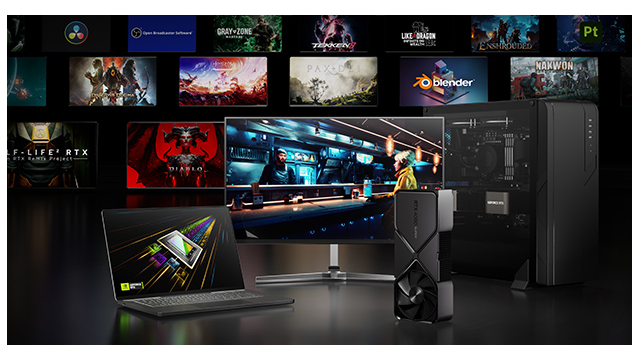 GeForce 亮相 CES 2024 展会：SUPER GPU、14 款全新 RTX 游戏、加速生成式 AI、G-SYNC 创新、RTX Remix 公开测试版、多路增强直播等